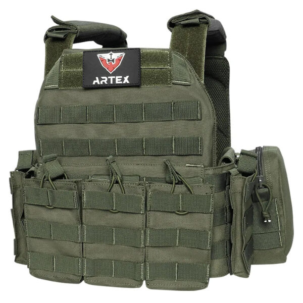 1000D outdoor vest 6094 Tactical Vest With Triple Magazine Pouch Hunting vest - Image 11