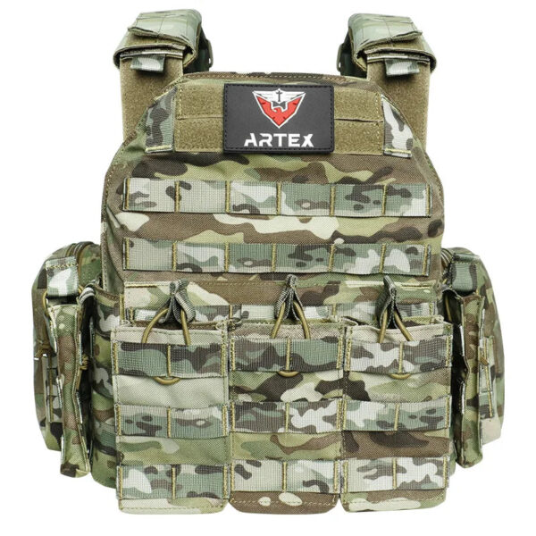 1000D outdoor vest 6094 Tactical Vest With Triple Magazine Pouch Hunting vest - Image 13