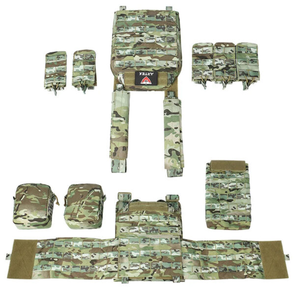 1000D outdoor vest 6094 Tactical Vest With Triple Magazine Pouch Hunting vest - Image 8