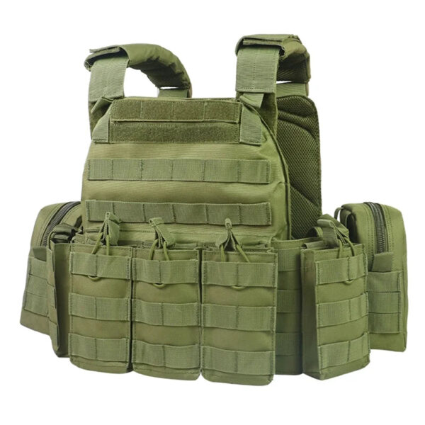 1000D outdoor vest 6094 Tactical Vest With Triple Magazine Pouch Hunting vest - Image 10