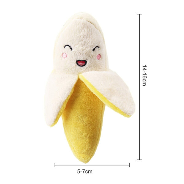 1pc Plush Dog Toys Squeaky Bone Ice Cream - Image 9