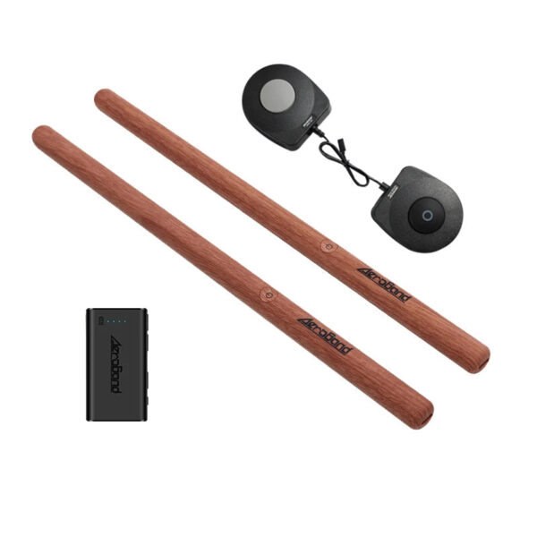 AeroBand PocketDrum 2 PLUS  Somatosensory Digital Electronic Air Drum Stick Set Drumsticks & Foot Pedals & Bluetooth Adapter - Image 3