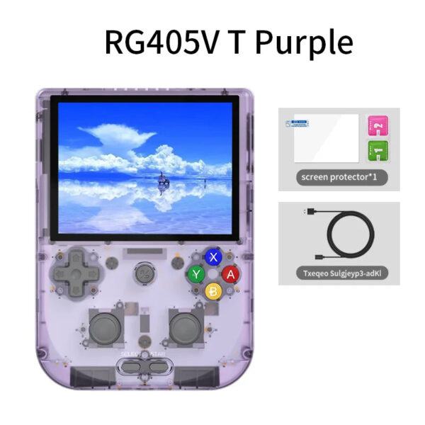 ANBERNIC RG405V Handheld Game Console Android 12 Unisoc Tiger T618 4 Inch IPS Touch Screen Video Game Player Support OTA Update - Image 5