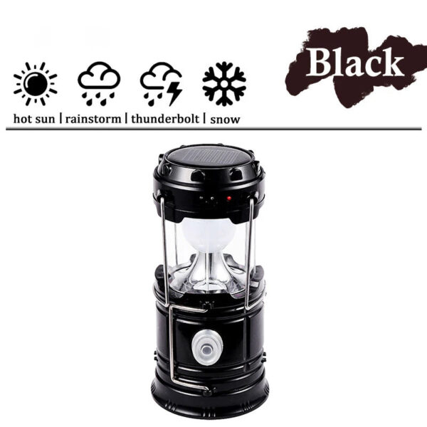 USB Rechargeable Waterproof Camping Lantern Outdoor Light Torch - Image 4