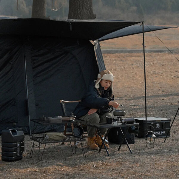 Camping Table - Portable Folding Aluminium Alloy Desk for Outdoor Picnics and Camping - Image 9