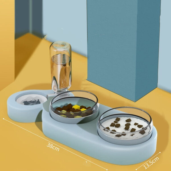 Automatic Pet Feeder - Rice and Water Bowls for Cats and Dogs - Image 3