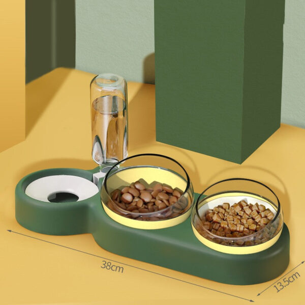 Automatic Pet Feeder - Rice and Water Bowls for Cats and Dogs - Image 7