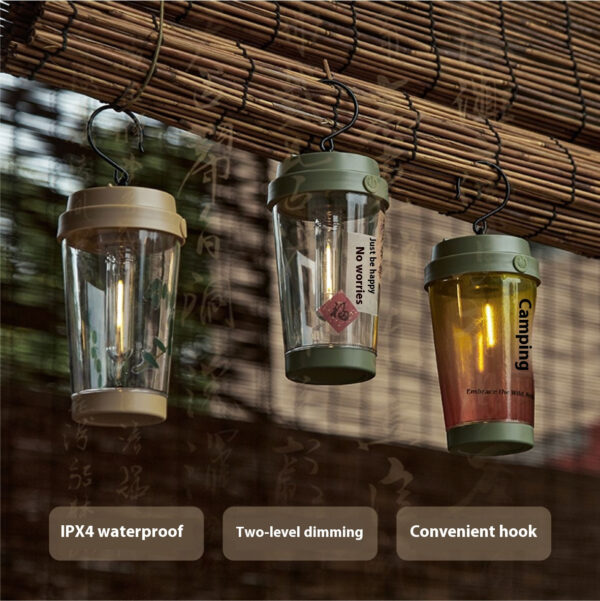 Cup LED Light - Waterproof Outdoor Camping Lamp - Image 11