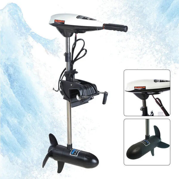 Electric Outboard Trolling Motor 65LBS With 40CM Short Shaft Brush Motor Suitable For Small Boats Inflatable Boat - Image 6