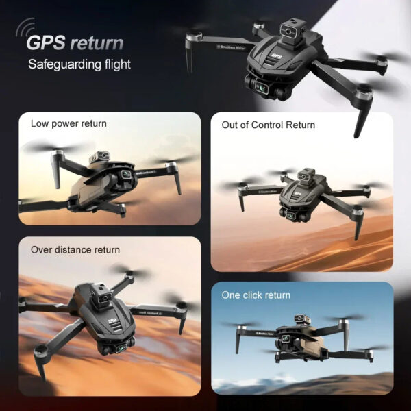 For Xiaomi V168 Drone 8K 5G GPS Professional HD Aerial Photography Dual-Camera Omnidirectional Obstacle Avoidance Drone Original - Image 6