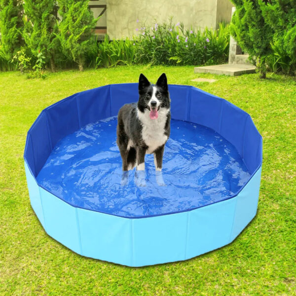 Collapsible Dog Pet Bathtub for Indoor & Outdoor Use, Comfortable for Large, Medium, and Small Pets - Image 6