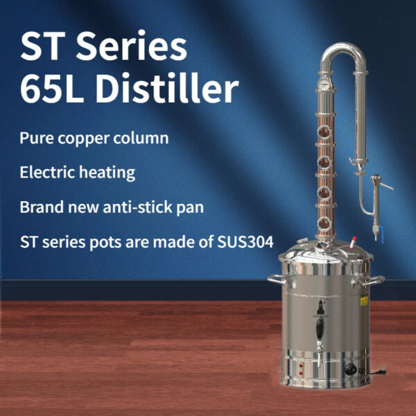 HOOLOO ST Series Copper Column Still 20L/22L/30L/50L/65L Distiller Whiskey Brandy Rum Gin Vodka Moonshine Apparatus - Image 8