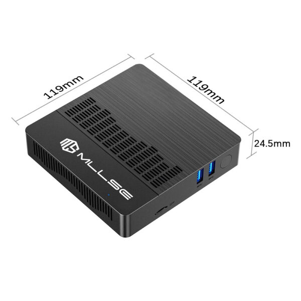 MLLSE Mini PC M2 Air Intel Gemini Lake N4000 Windows 11 6GB RAM 128GB ROM Dual-Band WiFi Bluetooth USB Mini Computer - Image 4