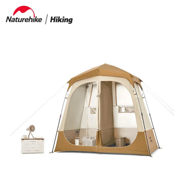 Naturehike 2022 New Wet And Dry Separation Automatic Shower Tent Portable Outdoor Shower Changing Shed Mobile Toilet