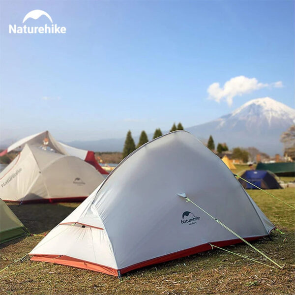 Naturehike Camping Tent Ultralight Portable Cloud Up 1 Person Shelter Tent Folding Backpack Waterproof Tent Travel Beach Tent - Image 8