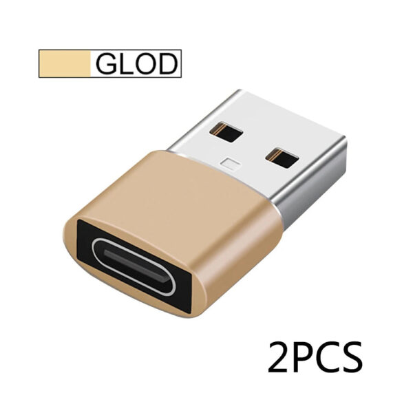 NNBILI USB to Type-C OTG Adapter for MacBook, Samsung S20 – USB-C Male to Micro USB Type-C Female Converter - Image 6