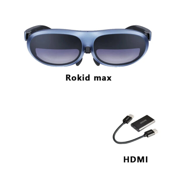 Original Rokid Max AR 3D Smart Glasses Micro OLED 215”Max Screen 50° FoV Viewing For Phones/Switch/PS5/Xbox/PC Smart On Sales - Image 13