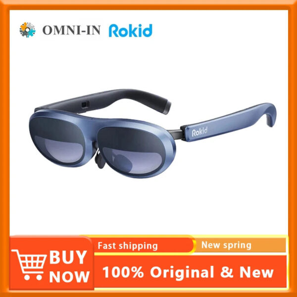 Original Rokid Max AR 3D Smart Glasses Micro OLED 215”Max Screen 50° FoV Viewing For Phones/Switch/PS5/Xbox/PC Smart On Sales - Image 3