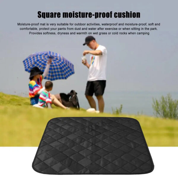 Outdoor Waterproof Folding Camping Cushion - Portable Beach Seat Pad & Damp-Proof Mat - Image 8