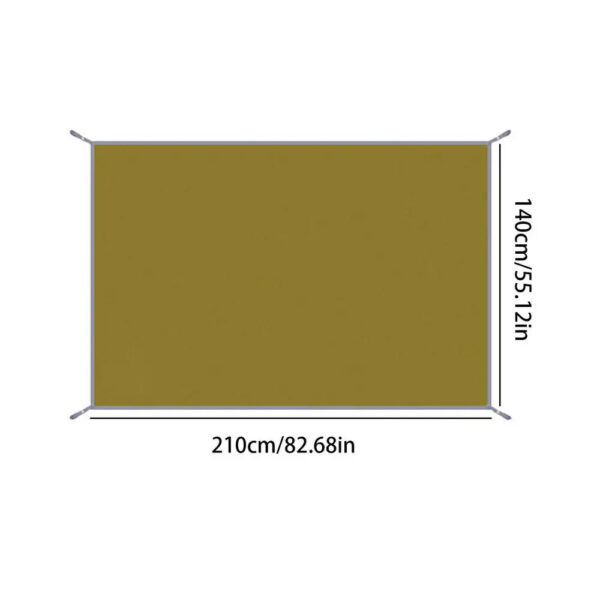 Waterproof Camping Mat & Tarp - Thick, Foldable Picnic Mat, Beach Pad, Tent Sunshade Canopy Ground Sheet - Image 5