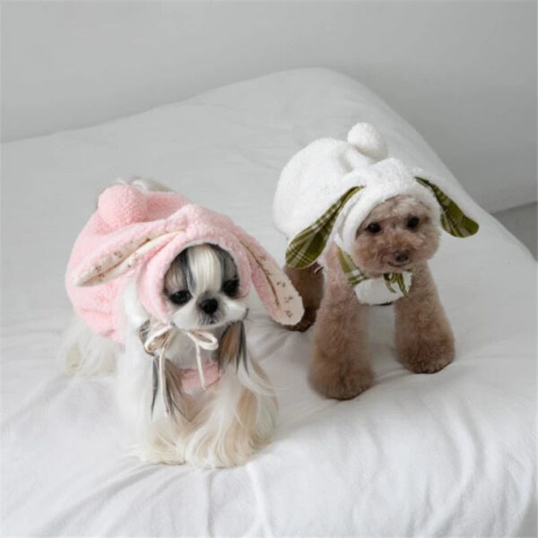 Cute Rabbit Style Winter Apparel for Dogs - Puppy Clothes - Image 6