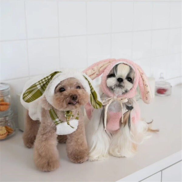 Cute Rabbit Style Winter Apparel for Dogs - Puppy Clothes - Image 7