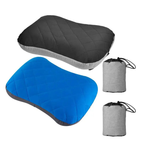 Portable Ultralight Inflatable TPU Camping Pillow - Convenient Outdoor Travel & Napping Air Pillow