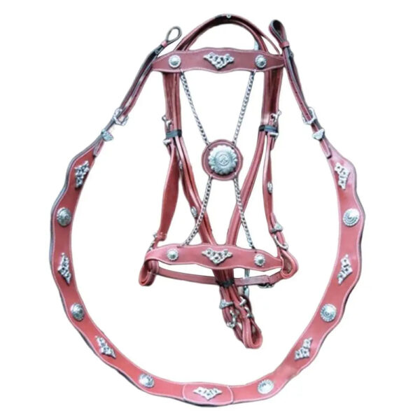 Adjustable PU Horse Lead Rope with Swivel Metal Buckle for Equestrian Racing, Ponys, and Pets - Image 2