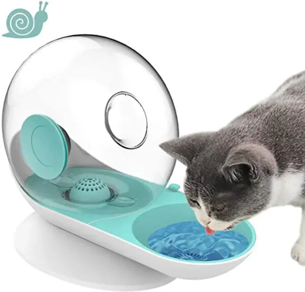 Automatic Cat Water Fountain - Snails Bubble Pet Water Dispenser with Filter, Large Capacity - Image 3