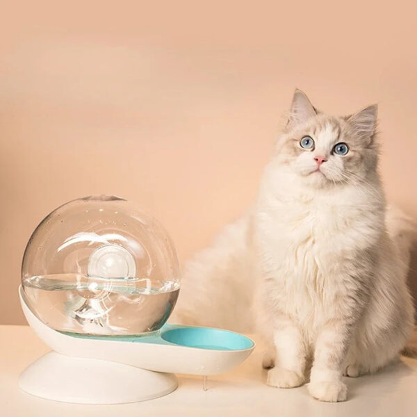 Automatic Cat Water Fountain - Snails Bubble Pet Water Dispenser with Filter, Large Capacity - Image 7