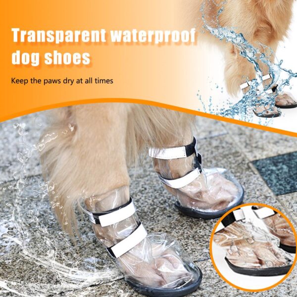 Waterproof Shoes for Large Dogs - Splash Proof Pet Shoes - Image 7